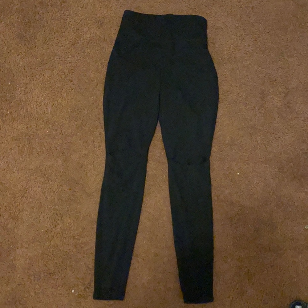Wild fable leggings with a hole in the knee